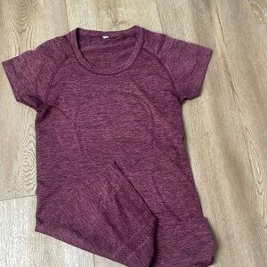 Lululemon swiftly tech short sleeve regular length
